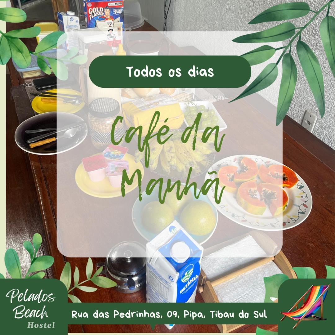 Praia de Pipa Pelados Beach Hostel מראה חיצוני תמונה